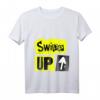 Lustiges Swipe Up Internet Social Media Influencer Meme T-Shirt – Perfektes Geschenk für Content Creator und Kanalwachstum