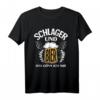 Schlager Und Bier Das Gönn Ich Mir - Party- und Gruppenshirt für Mallorca, Ibiza & Goldstrand, Perfekt für Feiern, Geburtstage & Fasching