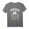 Schlager Und Bier Das Gönn Ich Mir - Party- und Gruppenshirt für Mallorca, Ibiza & Goldstrand, Perfekt für Feiern, Geburtstage & Fasching