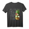 Be a Pineapple Ananas Kostüm Hawaiihemd Sommer Früchte T-Shirt – Lustiges Urlaubsoutfit für Strand, Beachclub & Hawaii-Feeling