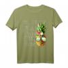 Be a Pineapple Ananas Kostüm Hawaiihemd Sommer Früchte T-Shirt – Lustiges Urlaubsoutfit für Strand, Beachclub & Hawaii-Feeling