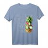 Be a Pineapple Ananas Kostüm Hawaiihemd Sommer Früchte T-Shirt – Lustiges Urlaubsoutfit für Strand, Beachclub & Hawaii-Feeling