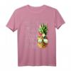 Be a Pineapple Ananas Kostüm Hawaiihemd Sommer Früchte T-Shirt – Lustiges Urlaubsoutfit für Strand, Beachclub & Hawaii-Feeling