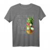 Be a Pineapple Ananas Kostüm Hawaiihemd Sommer Früchte T-Shirt – Lustiges Urlaubsoutfit für Strand, Beachclub & Hawaii-Feeling
