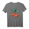 Kirschen Kirsche Obst Früchte Sommerliches T-Shirt – Fröhliches Frucht-Design für den Sommer, klassisch geschnitten