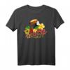 Tukan Hibiskus tropische Blumen Hibiskusblüte Sommer Urlaub T-Shirt – Exotisches Strand- und Urlaubsdesign für Damen und Herren