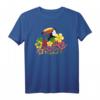 Tukan Hibiskus tropische Blumen Hibiskusblüte Sommer Urlaub T-Shirt – Exotisches Strand- und Urlaubsdesign für Damen und Herren