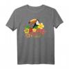 Tukan Hibiskus tropische Blumen Hibiskusblüte Sommer Urlaub T-Shirt – Exotisches Strand- und Urlaubsdesign für Damen und Herren