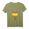 Damen Aperol Spritz Love Vintage Drink T-Shirt mit V-Ausschnitt – Perfekt für Sommer, Urlaub & Party auf Mallorca oder Hawaii