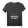 Damen T-Shirt mit Meer-Motiv - Sommer, Sonne, Strand, Urlaub V-Ausschnitt Shirt für entspannte Tage am Wasser