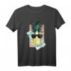 Ananas Sommer Strand T-Shirt - Lustiges Urlaubs- und Strandoutfit für Veganer, Fruchtzuckerjunkies und Freunde im Sommer