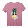 Ananas Sommer Strand T-Shirt - Lustiges Urlaubs- und Strandoutfit für Veganer, Fruchtzuckerjunkies und Freunde im Sommer