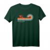 Vintage Surfer California T-Shirt mit Santa Cruz Design - Cooles Kalifornien Souvenir & Geschenk für Surfer, Urlaub & Reisen