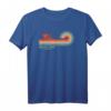 Vintage Surfer California T-Shirt mit Santa Cruz Design - Cooles Kalifornien Souvenir & Geschenk für Surfer, Urlaub & Reisen