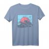 Wellen Natur Sommer Surf Surfer Oberteil - Vintage Travel T-Shirt für Surfer, Wanderer & Festivalsommer