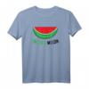 Wassermelone T-Shirt - Lustiges Sommermotiv im Kawaii Stil für Obst- und Wassermelonenliebhaber, Kinder und Erwachsene