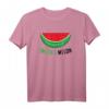 Wassermelone T-Shirt - Lustiges Sommermotiv im Kawaii Stil für Obst- und Wassermelonenliebhaber, Kinder und Erwachsene