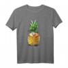 Lustiges Ananas Igel Strand Sommer T-Shirt – Buntes Obst- und Tiermotiv für den Urlaub und Freizeit