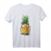 Lustiges Ananas Igel Strand Sommer T-Shirt – Buntes Obst- und Tiermotiv für den Urlaub und Freizeit