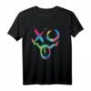 Sommer EDM Festival Rave Face Tech T-Shirt – Perfekt für Musikfestivals, Rave Partys und elektronische Festivals für Männer und Frauen