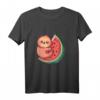 Faultier und Wassermelone Sommer Früchte T-Shirt – Lustiges Geschenk für Familien, Freunde und Tierliebhaber zum Geburtstag, Sommerfest & mehr