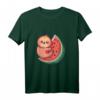 Faultier und Wassermelone Sommer Früchte T-Shirt – Lustiges Geschenk für Familien, Freunde und Tierliebhaber zum Geburtstag, Sommerfest & mehr