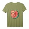 Faultier und Wassermelone Sommer Früchte T-Shirt – Lustiges Geschenk für Familien, Freunde und Tierliebhaber zum Geburtstag, Sommerfest & mehr