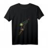Buntes Pusteblume Löwenzahn Blumen T-Shirt für Damen – Frühlings- und Sommermode mit Naturmotiven, perfekte Geschenkidee für Naturliebhaberinnen