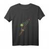 Buntes Pusteblume Löwenzahn Blumen T-Shirt für Damen – Frühlings- und Sommermode mit Naturmotiven, perfekte Geschenkidee für Naturliebhaberinnen