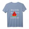 Just A Girl Who Loves Watermelon - Sommerfrucht T-Shirt, Perfekt für Veganer, Vegetarier & Obstliebhaber im Sommerurlaub