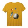 Weltraum Motiv Universum Sterne Sonnensystem Planeten Sonne T-Shirt - Klassisch geschnitten, doppelt genähter Saum