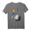 Weltraum Motiv Universum Sterne Sonnensystem Planeten Sonne T-Shirt - Klassisch geschnitten, doppelt genähter Saum