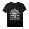 Der Fachlagerist Betritt Den Raum – Lustiges Lagerarbeiter T-Shirt mit Berufssprüchen für Lager & Logistik, Gabelstaplerfahrer & Nachtschicht