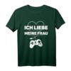 Ich Liebe Meine Frau Partner Geschenk für Ihn - Lustiges T-Shirt für Männer, Gamer, Nerds, Jahrestag, Geburtstag, Valentinstag & Weihnachten