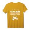 Ich Liebe Meine Frau Partner Geschenk für Ihn - Lustiges T-Shirt für Männer, Gamer, Nerds, Jahrestag, Geburtstag, Valentinstag & Weihnachten
