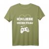 Ich Liebe Meine Frau Partner Geschenk für Ihn - Lustiges T-Shirt für Männer, Gamer, Nerds, Jahrestag, Geburtstag, Valentinstag & Weihnachten