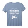 Ich Liebe Meine Frau Partner Geschenk für Ihn - Lustiges T-Shirt für Männer, Gamer, Nerds, Jahrestag, Geburtstag, Valentinstag & Weihnachten