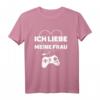 Ich Liebe Meine Frau Partner Geschenk für Ihn - Lustiges T-Shirt für Männer, Gamer, Nerds, Jahrestag, Geburtstag, Valentinstag & Weihnachten