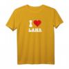I Love Lana Valentinstag T-Shirt – Perfektes Geschenk für Lana Fans zu Geburtstag, Muttertag, Vatertag, Weihnachten und Valentinstag