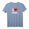 I Love Lana Valentinstag T-Shirt – Perfektes Geschenk für Lana Fans zu Geburtstag, Muttertag, Vatertag, Weihnachten und Valentinstag
