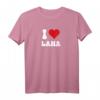 I Love Lana Valentinstag T-Shirt – Perfektes Geschenk für Lana Fans zu Geburtstag, Muttertag, Vatertag, Weihnachten und Valentinstag