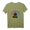 Spirituelles Meditation T-Shirt - Klassisch geschnitten, doppelt genähter Saum für Meditation und Achtsamkeit