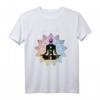 Spirituelles Meditation T-Shirt - Klassisch geschnitten, doppelt genähter Saum für Meditation und Achtsamkeit