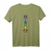 Chakra Regenbogen Yoga Meditation Symbol Spirituell Fraktal T-Shirt – Spirituelle Geschenke für Yoga, Meditation & Erleuchtung