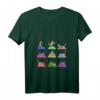 Damen Katzen in Lustigen Yoga Posen Sport T-Shirt mit V-Ausschnitt – Perfekt für Katzenliebhaberinnen, Yoga & Spirituelle Geschenke