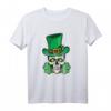 St. Patrick's Day T-Shirt mit Sugar Skull – Cooles irisches Motiv, Kleeblatt & grüne Farbe für Partys, Geschenke & Irish Pub Feier