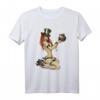 Irisches Pin-Up-Mädchen St Patrick Tag T-Shirt – Grafisches Geschenk für Sammler, Männer & Frauen, Perfekt für Feiertage und Geburtstage