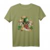HapDeer T-Shirt mit irischem Motiv - Kleeblatt, Bierkrug & Kobold für Saint Patrick's Day & irische Feierlichkeiten