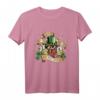 HapDeer T-Shirt mit irischem Motiv - Kleeblatt, Bierkrug & Kobold für Saint Patrick's Day & irische Feierlichkeiten