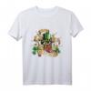 HapDeer T-Shirt mit irischem Motiv - Kleeblatt, Bierkrug & Kobold für Saint Patrick's Day & irische Feierlichkeiten
